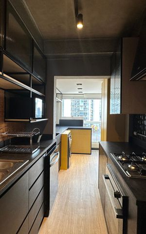 Apartamento para alugar com 67m², 1 quarto e 2 vagas Apartamento para alugar com 67m², 1 quarto e 2 vagasCozinha