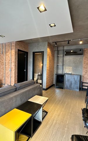 Apartamento para alugar com 67m², 1 quarto e 2 vagas Apartamento para alugar com 67m², 1 quarto e 2 vagasSala