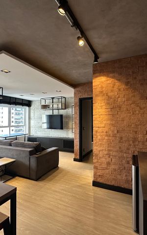 Apartamento para alugar com 67m², 1 quarto e 2 vagas Apartamento para alugar com 67m², 1 quarto e 2 vagasSala