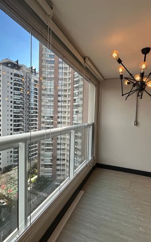 Apartamento para alugar com 67m², 1 quarto e 2 vagas Apartamento para alugar com 67m², 1 quarto e 2 vagasVaranda da Sala