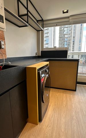 Apartamento para alugar com 67m², 1 quarto e 2 vagas Apartamento para alugar com 67m², 1 quarto e 2 vagasÁrea de Serviço