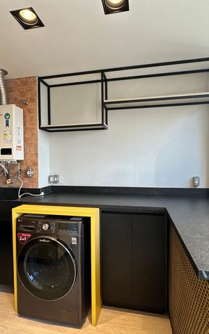 Apartamento para alugar com 67m², 1 quarto e 2 vagas Apartamento para alugar com 67m², 1 quarto e 2 vagasÁrea de Serviço