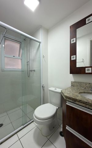 Apartamento à venda com 54m², 2 quartos e 1 vaga Apartamento à venda com 54m², 2 quartos e 1 vagaBanheiro Suíte