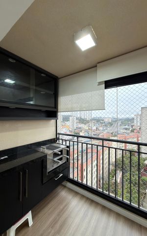 Apartamento à venda com 54m², 2 quartos e 1 vaga Apartamento à venda com 54m², 2 quartos e 1 vagaVaranda gourmet