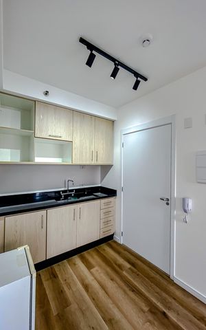 Studio para alugar com 28m², 1 quarto e sem vagaCozinha