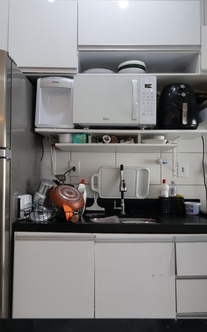 Apartamento à venda com 49m², 2 quartos e 1 vagaCozinha