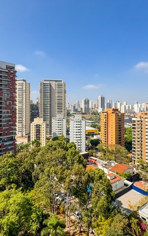 Apartamento à venda com 202m², 3 quartos e 4 vagas Apartamento à venda com 202m², 3 quartos e 4 vagasVista da Varanda da Sala