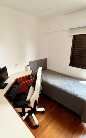 Apartamento à venda com 119m², 3 quartos e 3 vagas Apartamento à venda com 119m², 3 quartos e 3 vagasQuarto 2 / Escritório