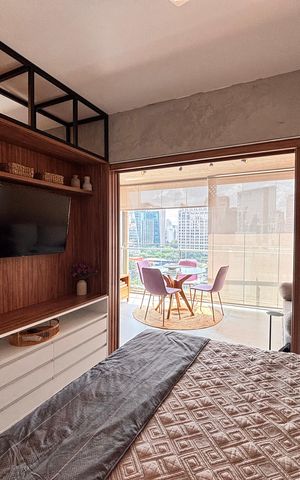 Apartamento para alugar com 45m², 1 quarto e 1 vaga Apartamento para alugar com 45m², 1 quarto e 1 vagaSuíte