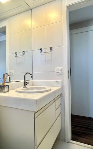 Apartamento à venda com 65m², 2 quartos e 1 vaga Apartamento à venda com 65m², 2 quartos e 1 vagaBanheiro da Suíte