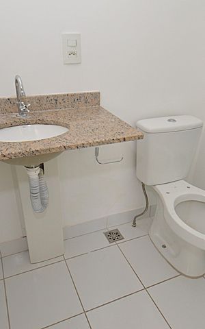 Apartamento à venda com 65m², 3 quartos e 1 vagaBanheiro Social