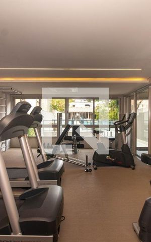 Apartamento para alugar com 35m², 0 quarto e 1 vaga Apartamento para alugar com 35m², 0 quarto e 1 vagaAcademia