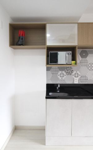 Apartamento para alugar com 35m², 0 quarto e 1 vagaStudio