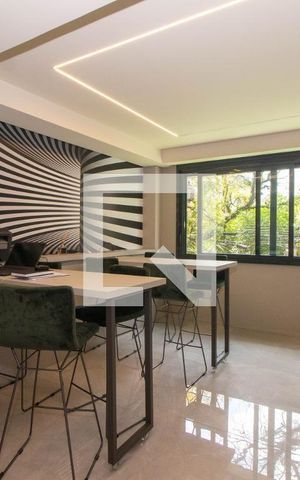 Apartamento para alugar com 35m², 0 quarto e 1 vaga Apartamento para alugar com 35m², 0 quarto e 1 vagaWorkroom