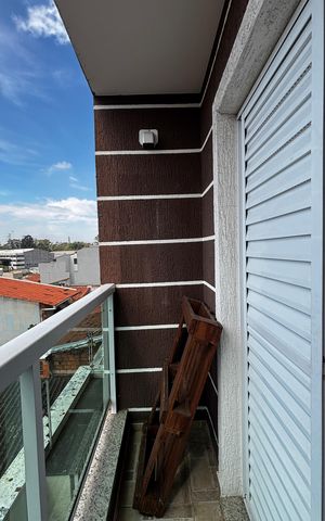 Apartamento à venda com 60m², 2 quartos e 1 vagaVaranda do Quarto 