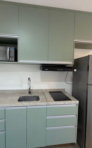 Studio para alugar com 24m², 1 quarto e sem vaga Studio para alugar com 24m², 1 quarto e sem vagaCozinha