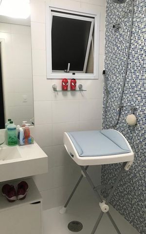Apartamento à venda com 74m², 2 quartos e 2 vagas Apartamento à venda com 74m², 2 quartos e 2 vagasBanheiro