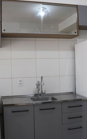 Apartamento para alugar com 29m², 1 quarto e sem vagaCozinha e Área de Serviço