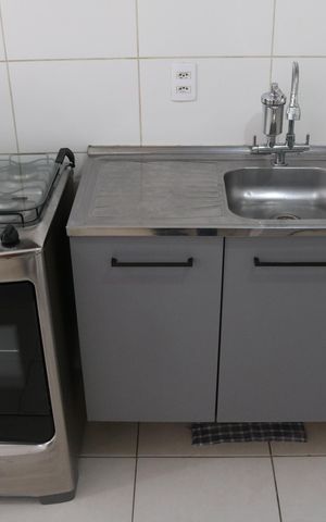 Apartamento para alugar com 29m², 1 quarto e sem vagaCozinha e Área de Serviço