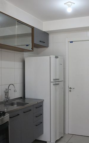 Apartamento para alugar com 29m², 1 quarto e sem vagaCozinha e Área de Serviço