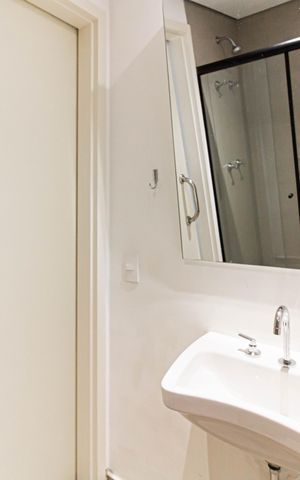 Studio à venda com 25m², 1 quarto e sem vaga Studio à venda com 25m², 1 quarto e sem vagaBanheiro