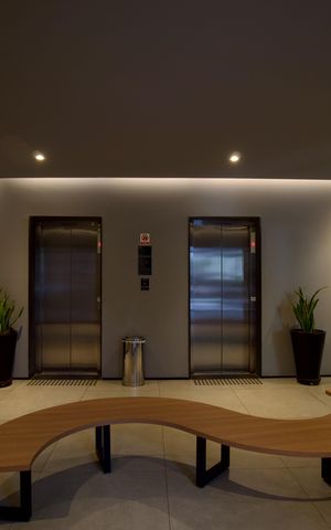 Studio para alugar com 26m², 1 quarto e sem vaga Studio para alugar com 26m², 1 quarto e sem vagaÁrea comum - Hall de Entrada