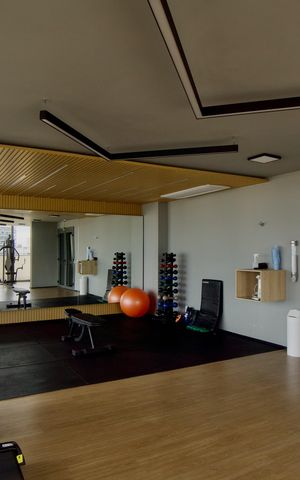 Studio para alugar com 26m², 1 quarto e sem vaga Studio para alugar com 26m², 1 quarto e sem vagaÁrea comum - Academia