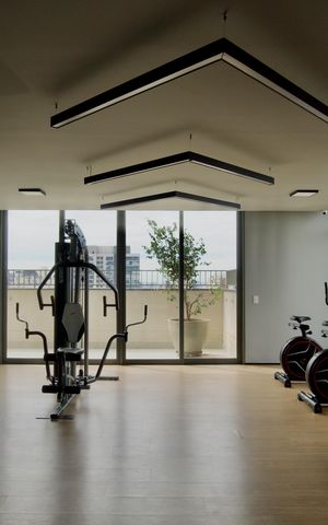 Studio para alugar com 26m², 1 quarto e sem vaga Studio para alugar com 26m², 1 quarto e sem vagaÁrea comum - Academia