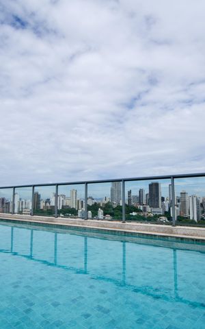 Studio para alugar com 26m², 1 quarto e sem vaga Studio para alugar com 26m², 1 quarto e sem vagaÁrea comum - Piscina