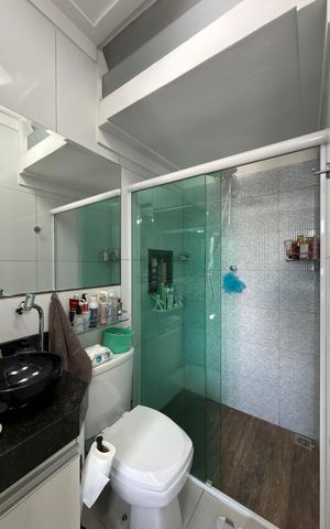 Casa à venda com 103m², 3 quartos e 1 vaga Casa à venda com 103m², 3 quartos e 1 vagaBanheiro da Suíte