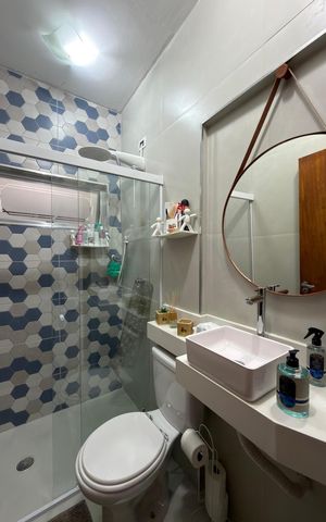 Casa à venda com 103m², 3 quartos e 1 vaga Casa à venda com 103m², 3 quartos e 1 vagaBanheiro Social 2