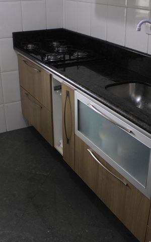 Apartamento à venda com 57m², 2 quartos e 1 vagaCozinha