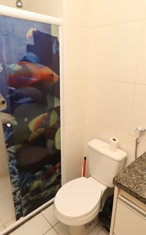 Apartamento para alugar com 51m², 1 quarto e 1 vaga Apartamento para alugar com 51m², 1 quarto e 1 vagaBanheiro Suíte