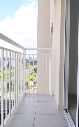Apartamento à venda com 36m², 2 quartos e sem vagaSacada
