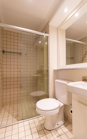Apartamento à venda com 75m², 3 quartos e 1 vaga Apartamento à venda com 75m², 3 quartos e 1 vagaBanheiro