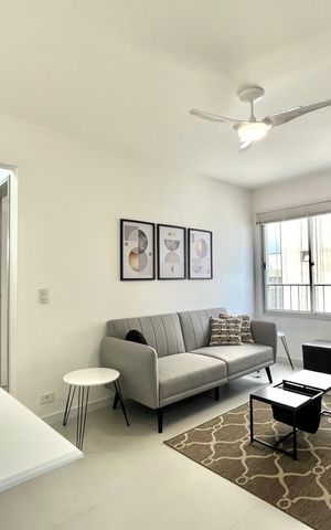 Apartamento para alugar com 49m², 1 quarto e 1 vaga Apartamento para alugar com 49m², 1 quarto e 1 vagaSala