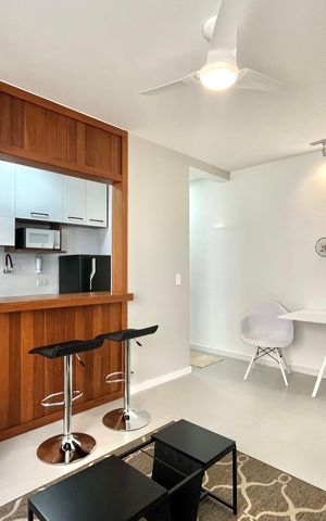 Apartamento para alugar com 49m², 1 quarto e 1 vaga Apartamento para alugar com 49m², 1 quarto e 1 vagaSala