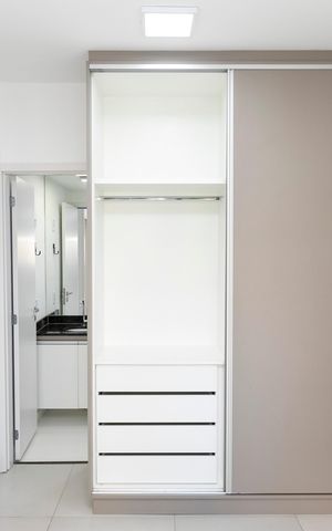 Apartamento para alugar com 51m², 1 quarto e 1 vagaQUARTO SUITE