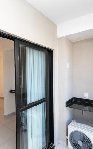 Apartamento para alugar com 51m², 1 quarto e 1 vagaVARANDA