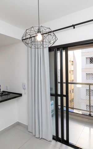 Apartamento para alugar com 51m², 1 quarto e 1 vagaSALA PARA DOIS AMBIENTES