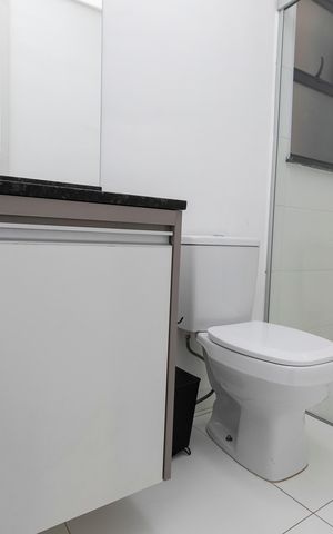 Apartamento para alugar com 51m², 1 quarto e 1 vagaBANHEIRO QUARTO SUITE