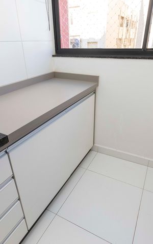 Apartamento para alugar com 51m², 1 quarto e 1 vagaÁREA DE SERVIÇO