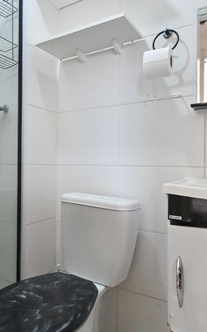 Apartamento para alugar com 32m², 2 quartos e sem vagaBanheiro