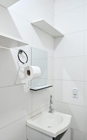 Apartamento para alugar com 32m², 2 quartos e sem vagaBanheiro