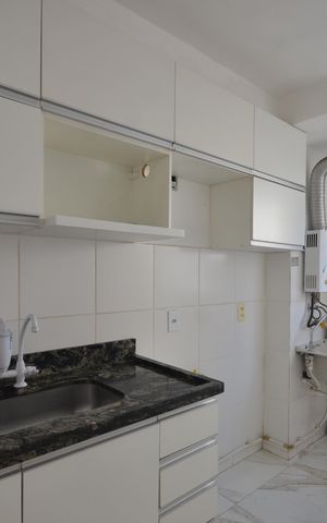Apartamento para alugar com 46m², 2 quartos e 1 vagaCozinha e Área de Serviço