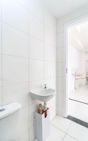 Apartamento à venda com 35m², 2 quartos e sem vaga Apartamento à venda com 35m², 2 quartos e sem vagaBanheiro