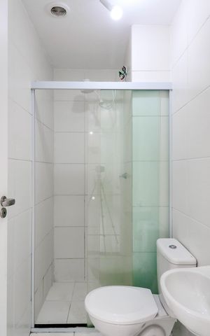 Apartamento à venda com 35m², 2 quartos e sem vaga Apartamento à venda com 35m², 2 quartos e sem vagaBanheiro