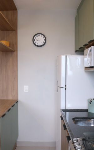 Apartamento à venda com 40m², 2 quartos e sem vagaCozinha e Área de Serviço