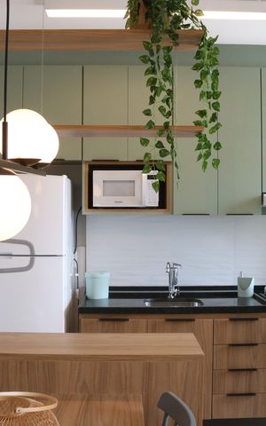 Apartamento à venda com 40m², 2 quartos e sem vagaCozinha e Área de Serviço