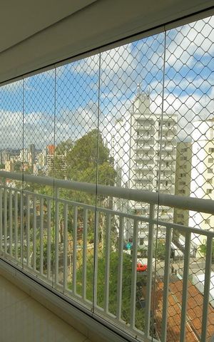 Apartamento à venda com 91m², 3 quartos e 2 vagasVaranda da Sala 